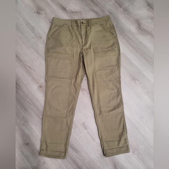 R E.I. Co-op Trailsmith pants- womens size 16, Olive Green - Picture 2 of 6